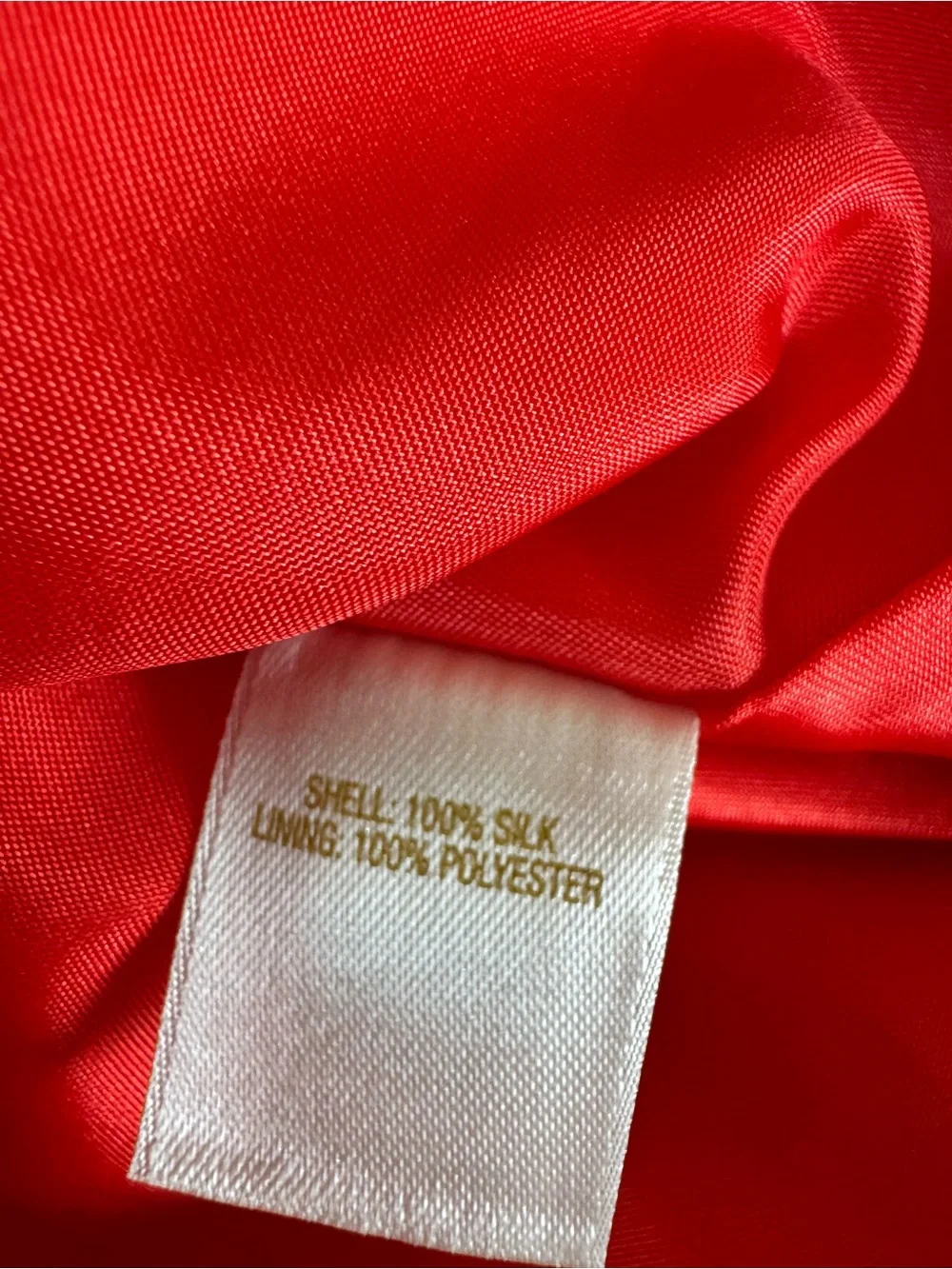 Kate Spade New York 100% Silk Braided Neck Sleeveless Top XS Red